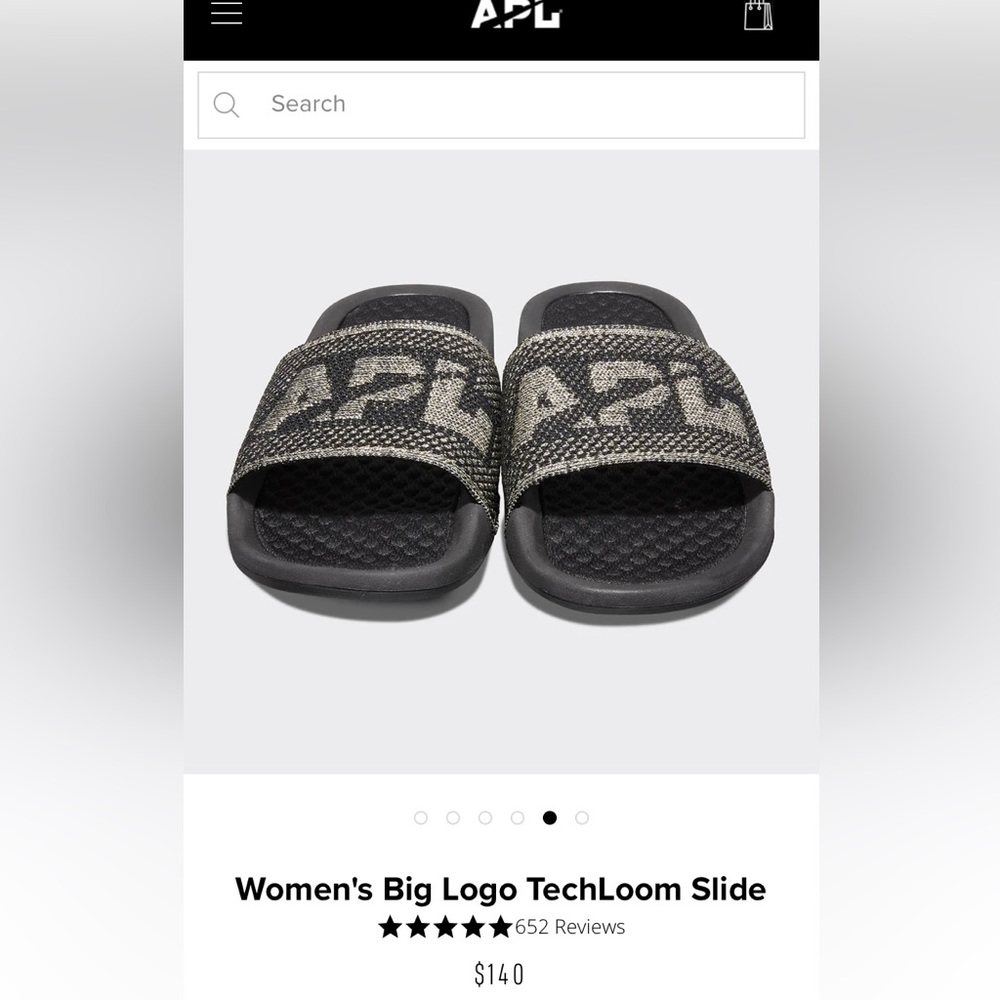 🆕 new in box womens apl techloom slides - Picture 2 of 5